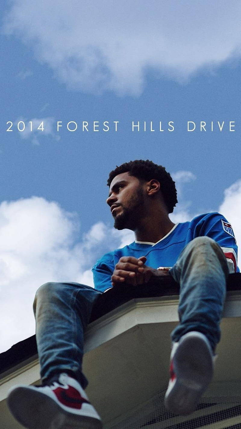 J Cole 2014 Forest Hills Drive Background
