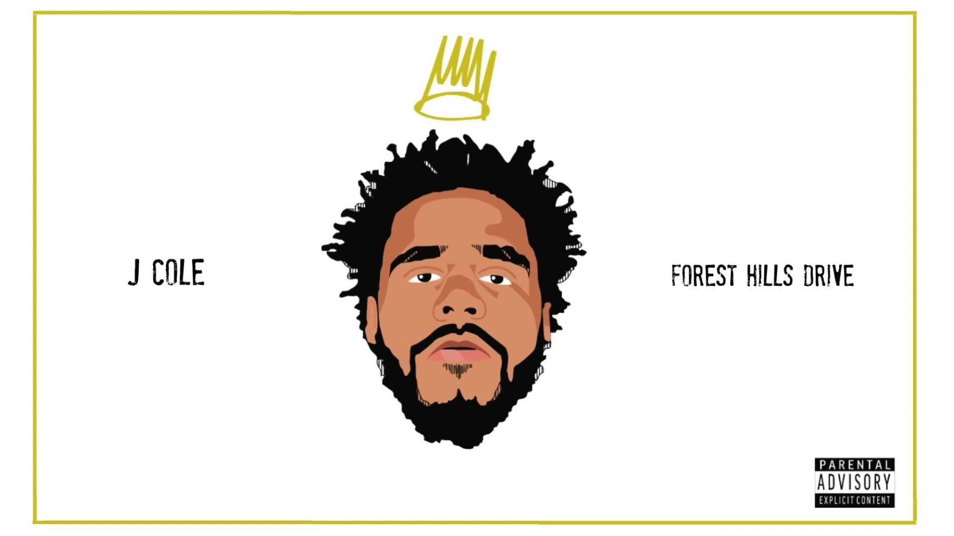 J Cole Forest Hills Drive Drawing Background