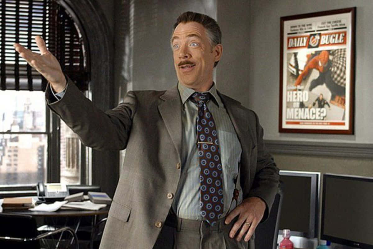 J. Jonah Jameson, Editor-in-chief of the Daily Bugle Wallpaper