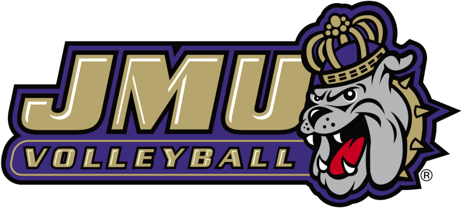 J M U Volleyball Team Logo PNG