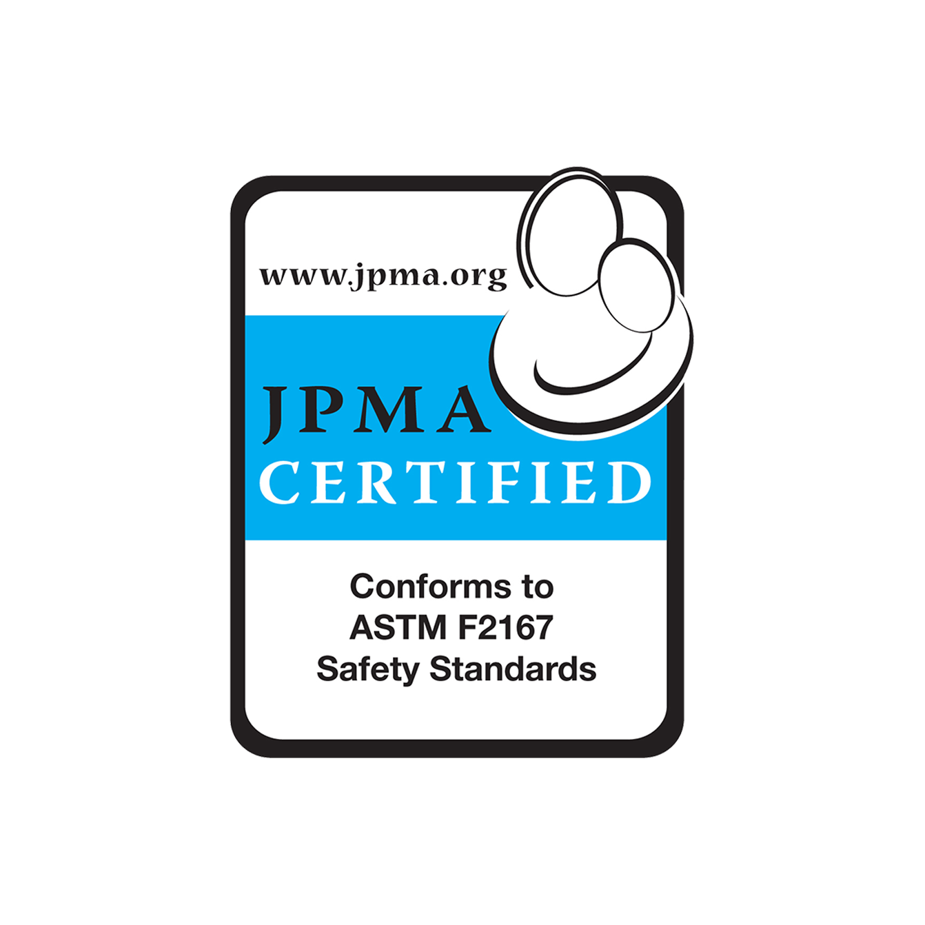 J P M A Certified Safety Standards Label PNG
