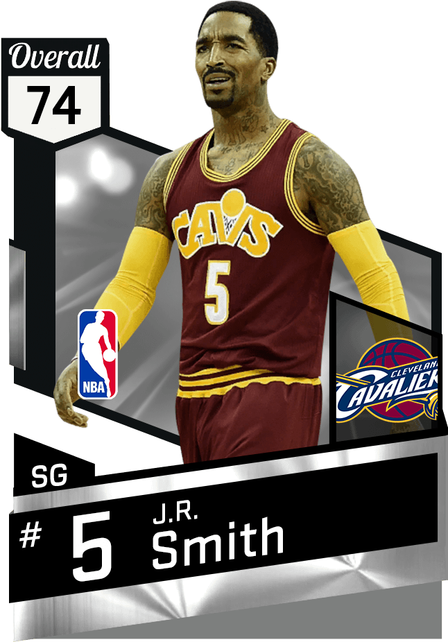 Download J R Smith Cavaliers Card74 Overall | Wallpapers.com