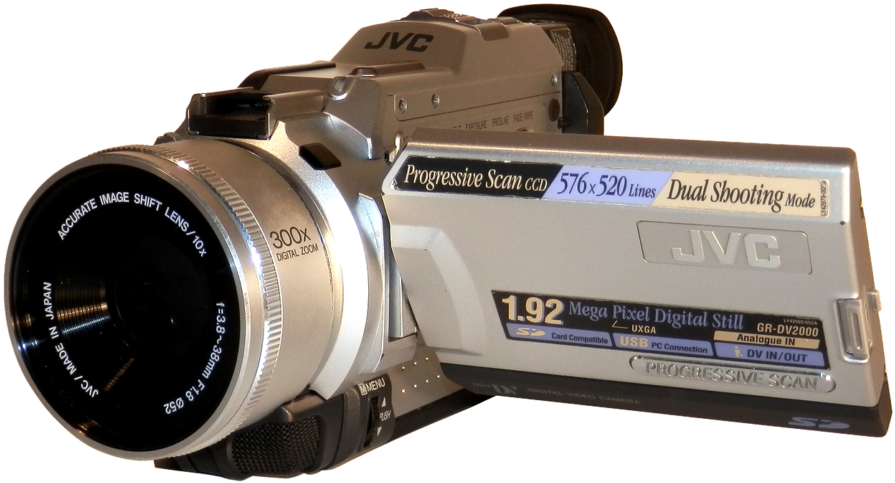 J V C Digital Video Camera G R D V2000 PNG