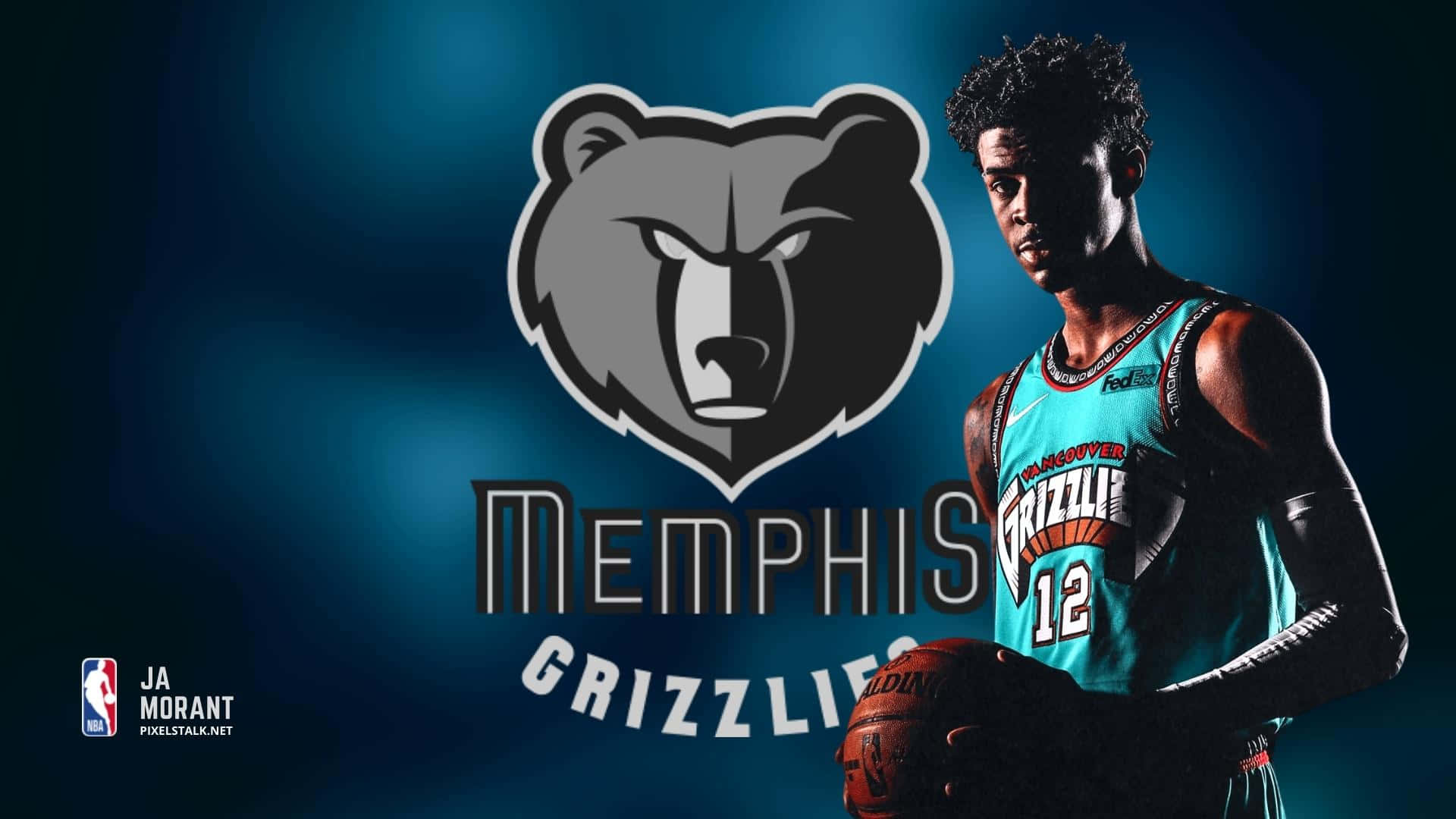 Billedeja Morant Fra Memphis Grizzlies Poserer Under Nba-draften I 2019.
