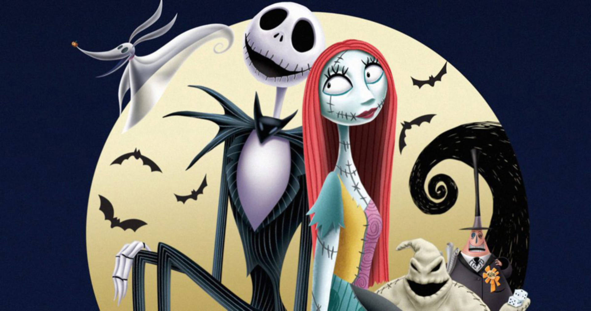 Jack And Sally Couple Wallpaper