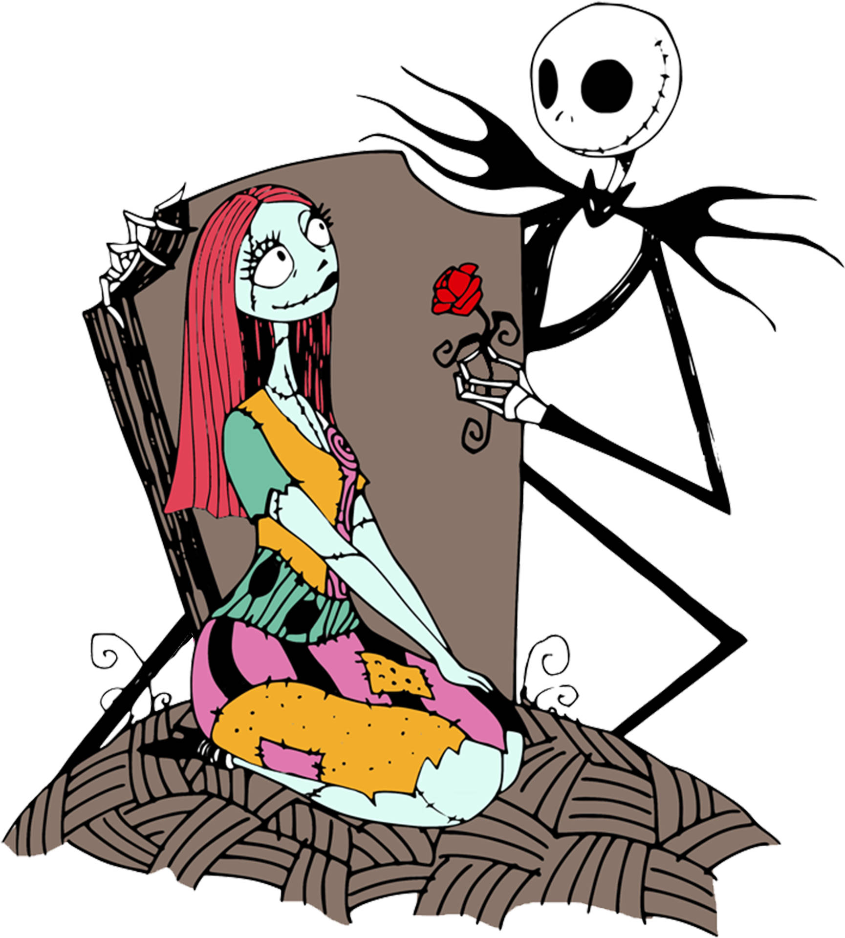 Jack And Sally Rose Wallpaper