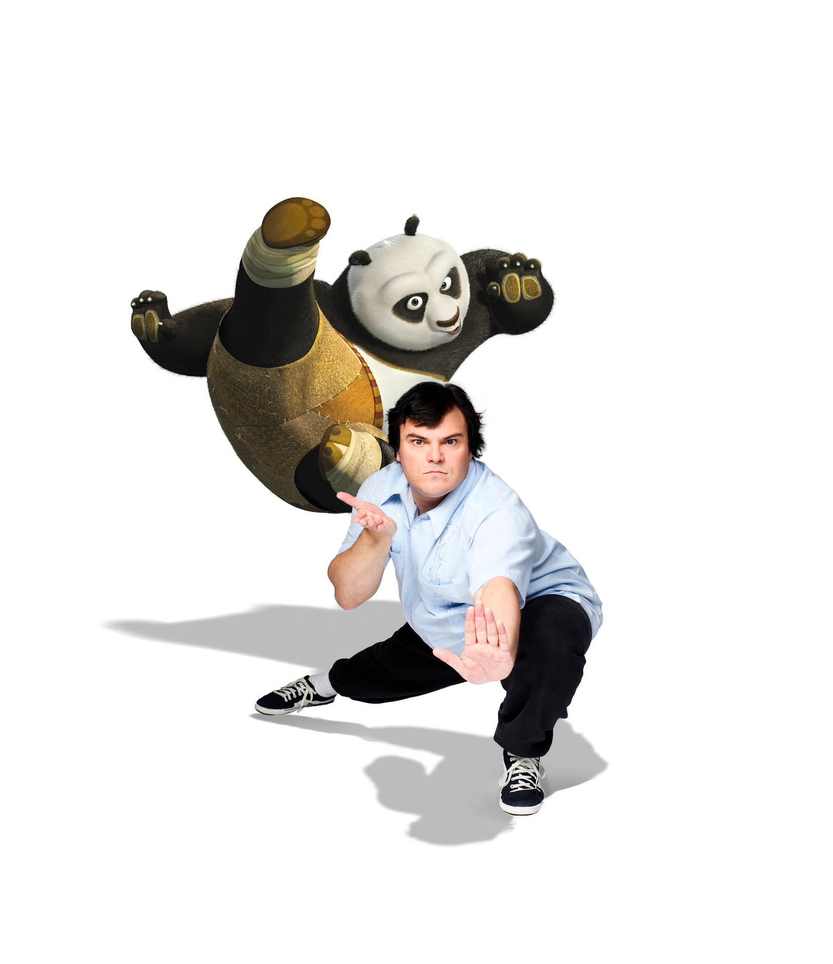 Jack Black Kung Fu Panda 2 Wallpaper
