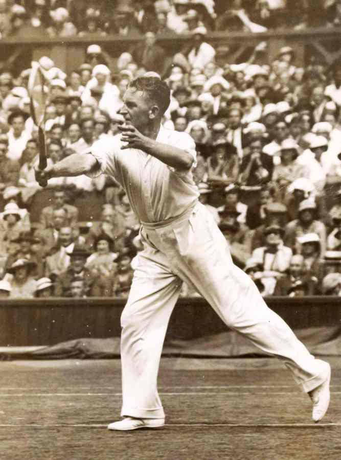 Jack Crawford australsk tennisspiller. Wallpaper