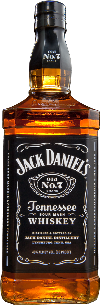 Jack Daniels Whiskey Bottle PNG