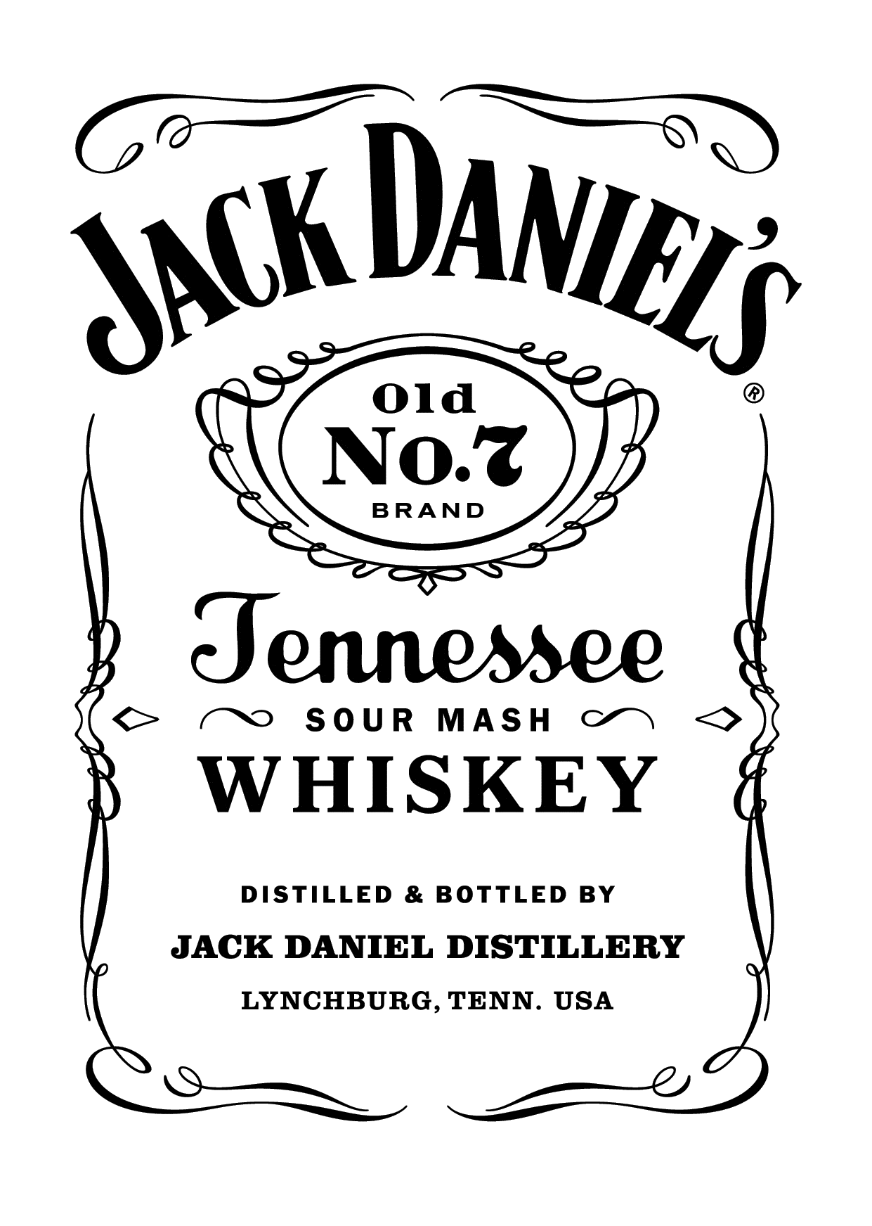 Jack Daniels Whiskey Logo PNG