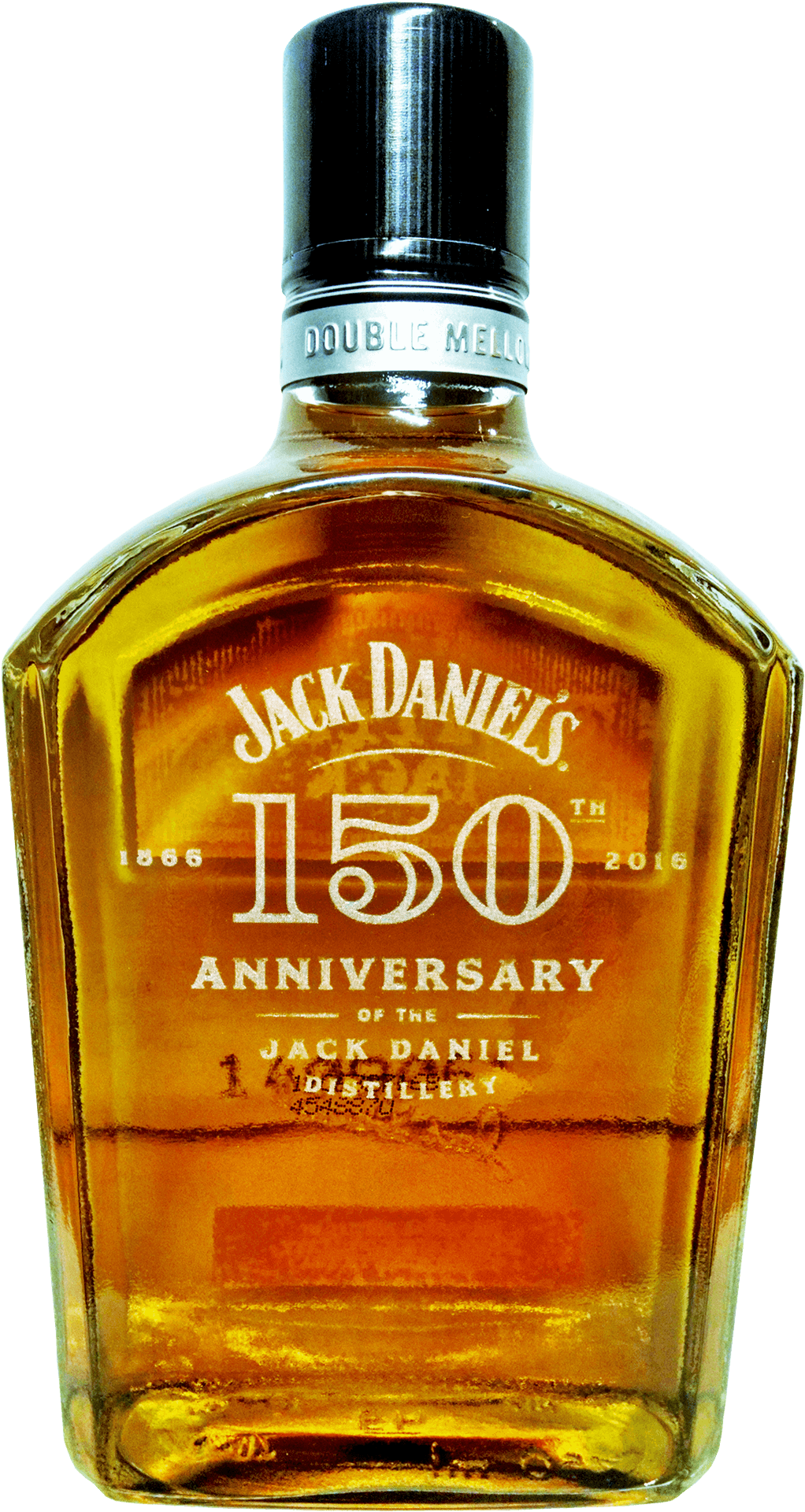 Jack Daniels150th Anniversary Whiskey Bottle PNG