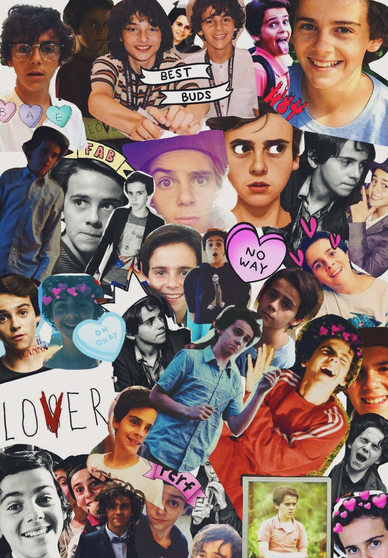 Jack Dylan Grazer Collage Wallpaper