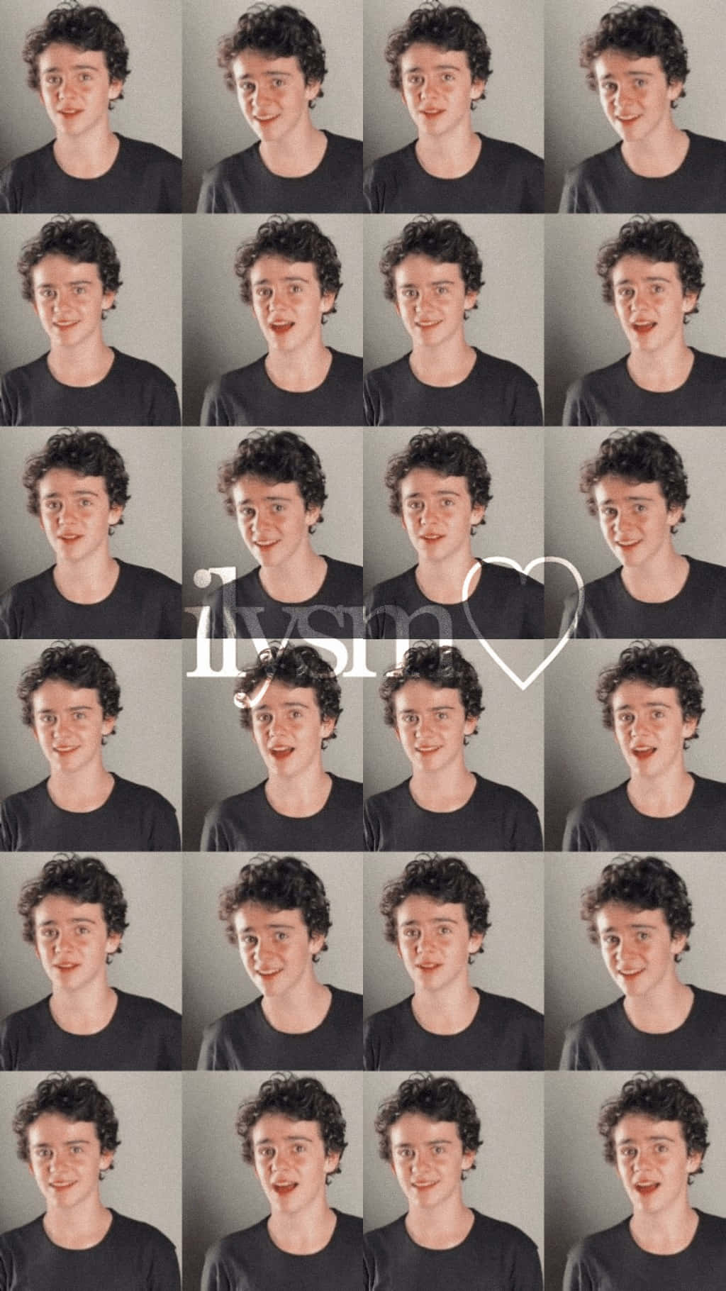 Jack Dylan Grazer Expressions Collage Wallpaper