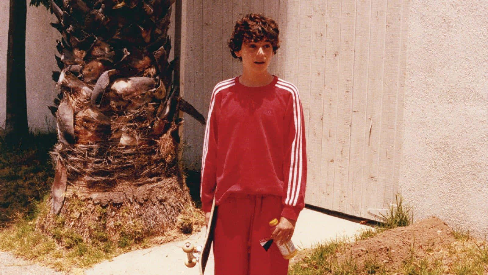 Jack Dylan Grazerin Red Tracksuit Outdoors Wallpaper