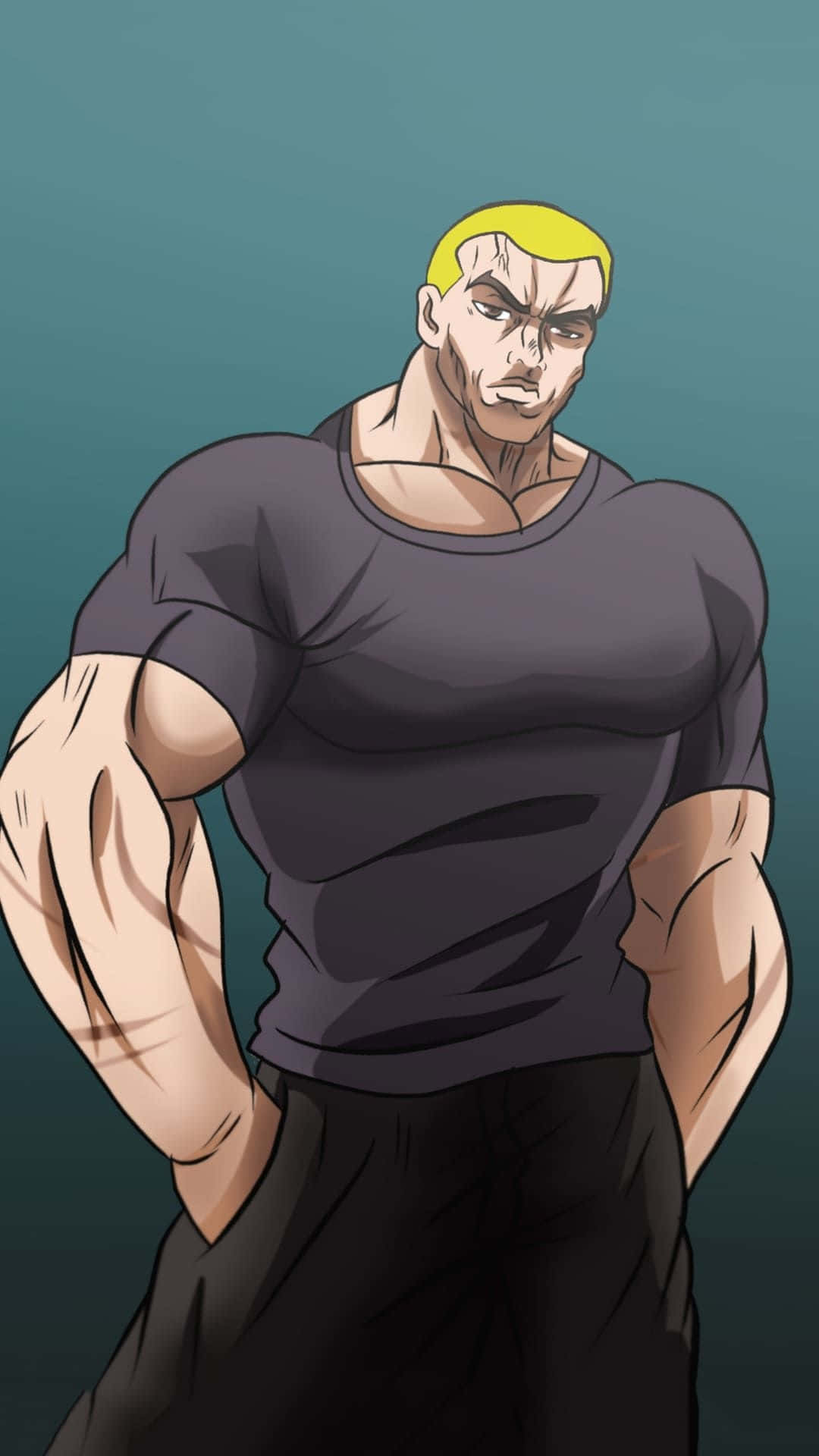 Jack Hanma Personnage D'anime Musclé Fond d'écran