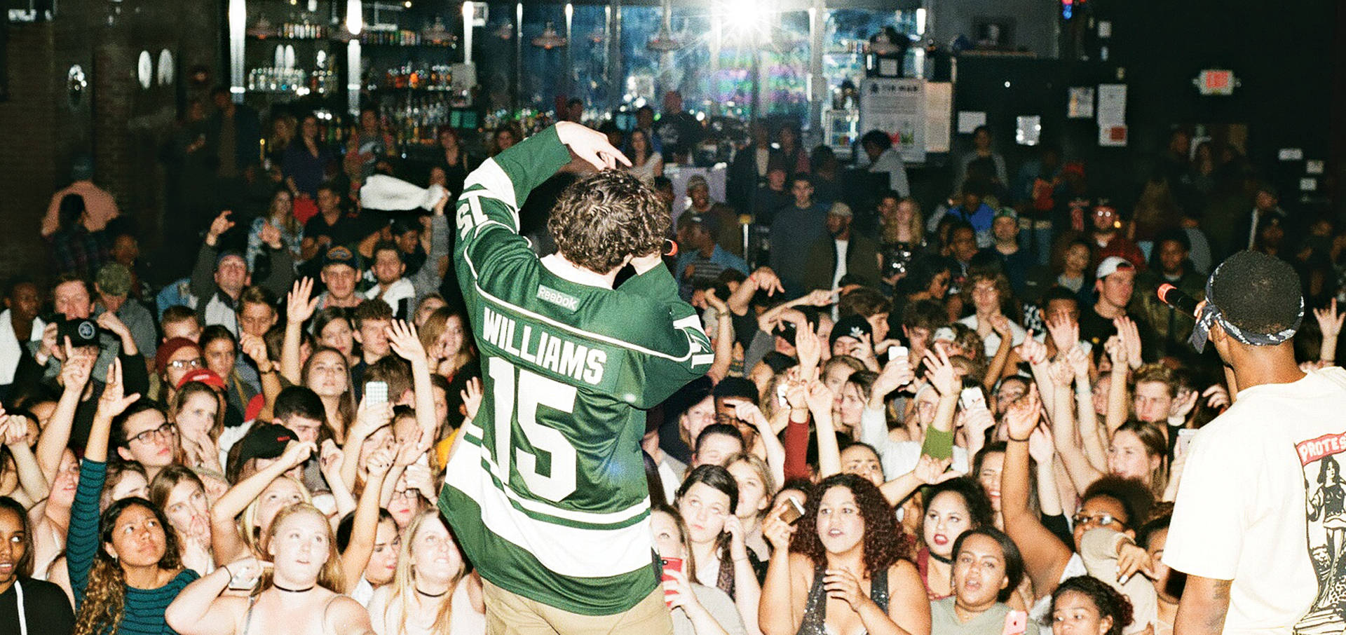 Jack Harlow With Crowd Background
