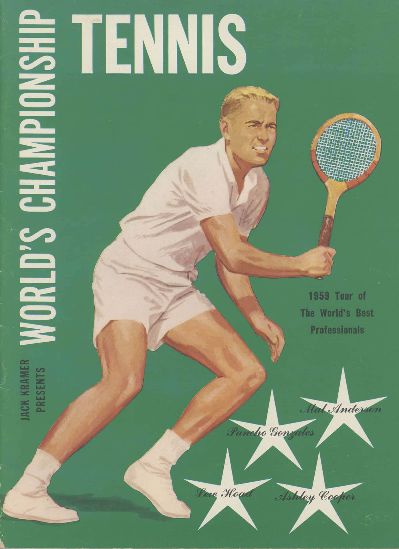 Copertinadel Campionato Mondiale Di Tennis Jack Kramer Sfondo