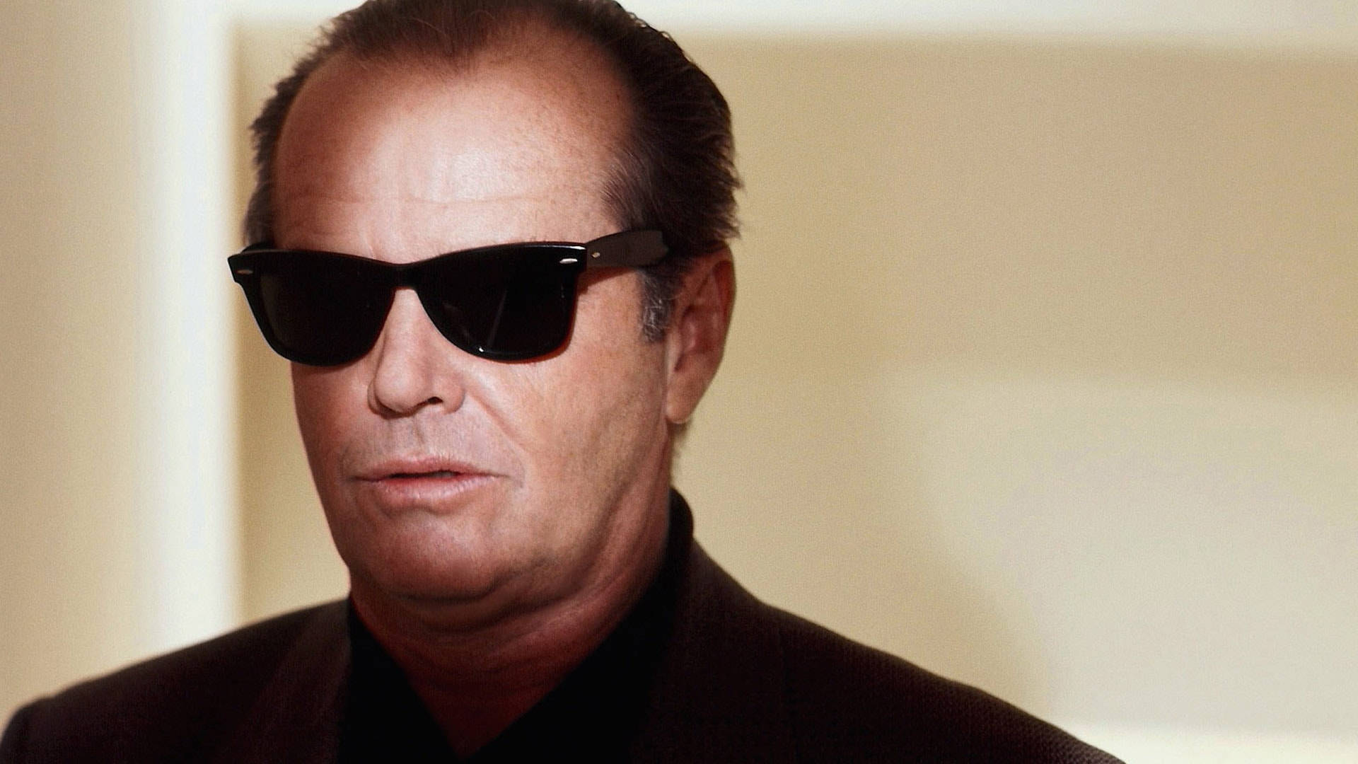 Jack Nicholson Solbriller Amerikansk Skuespiller Scene Wallpaper