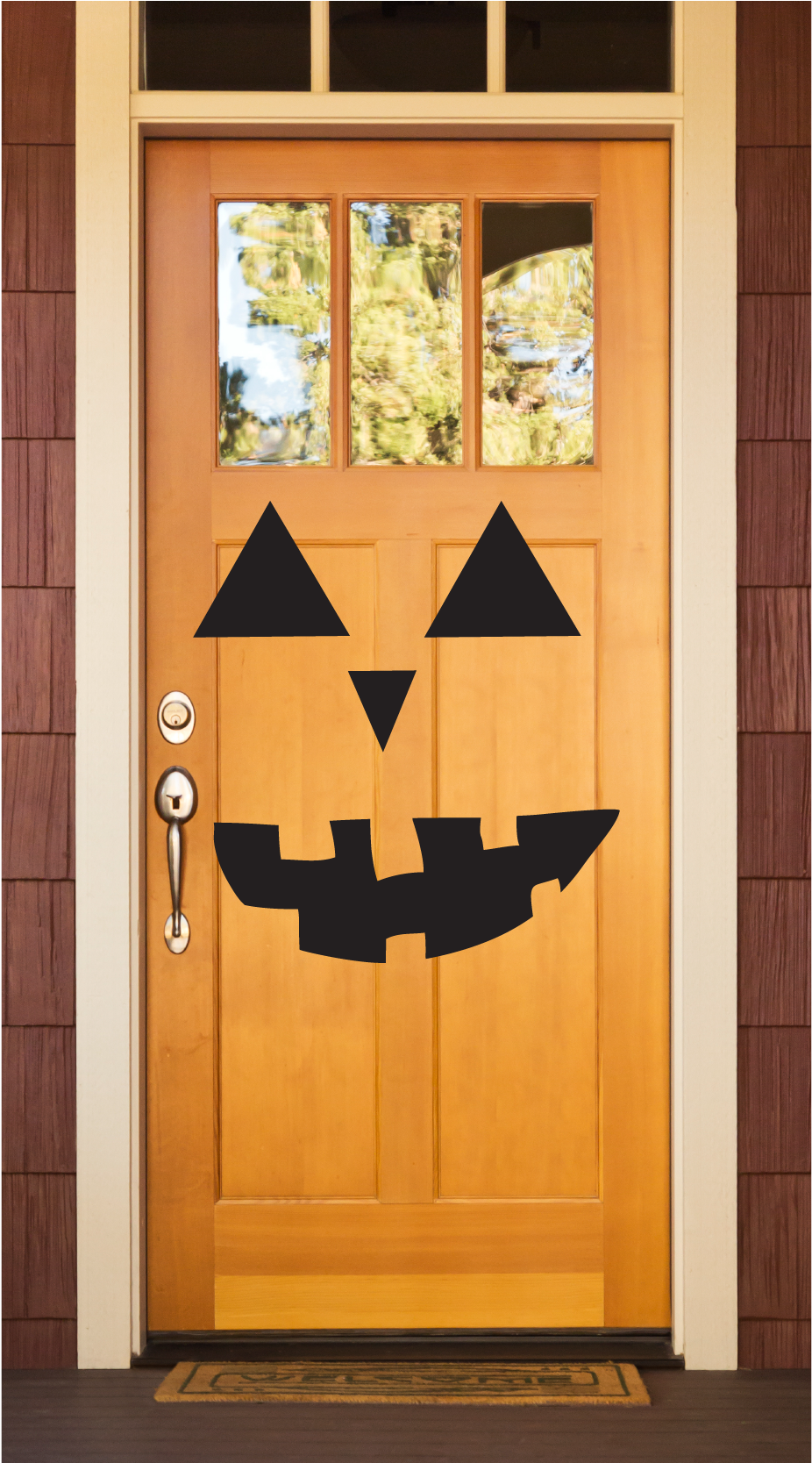 Jack O Lantern Door Decoration PNG