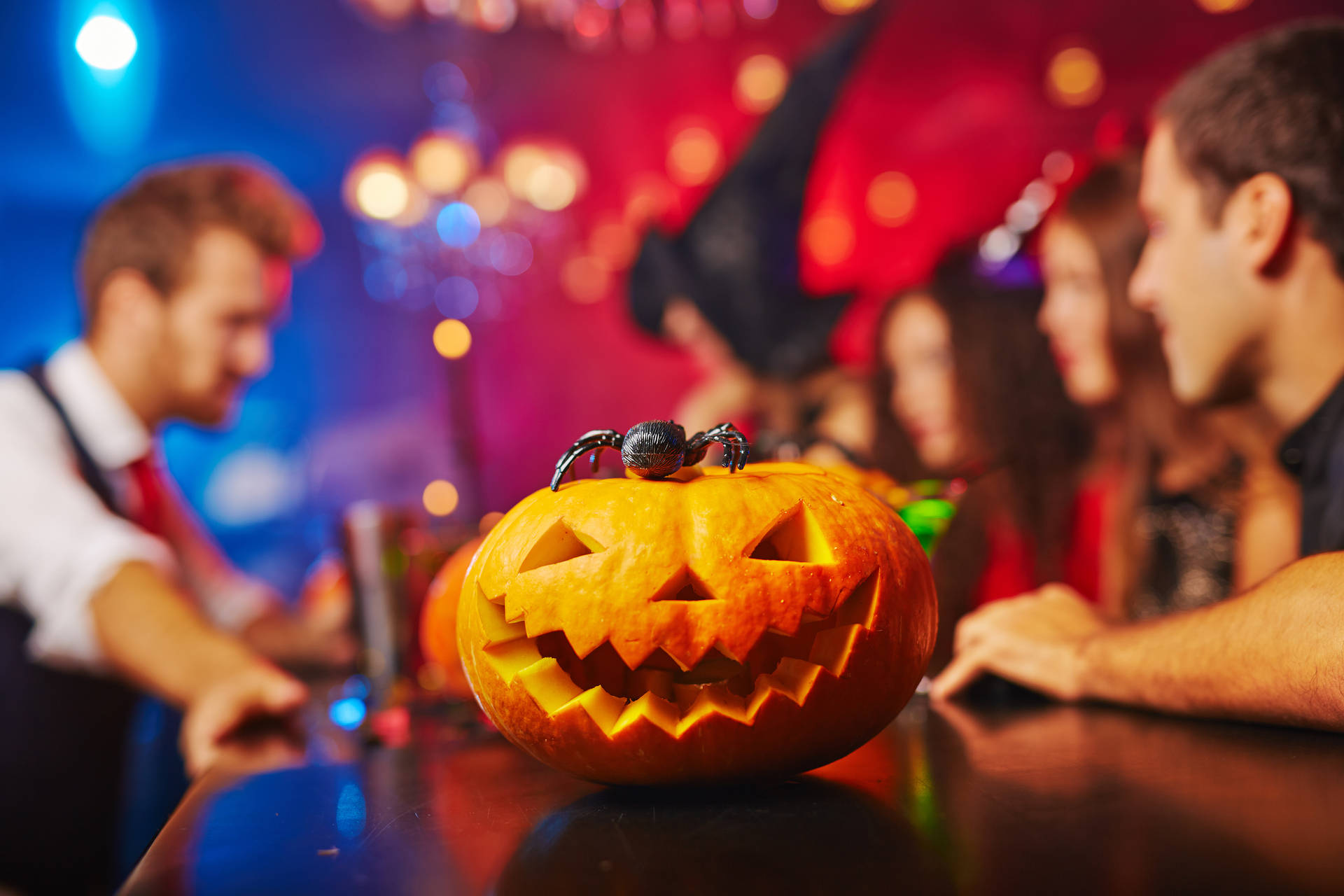 Jack O Lantern Halloween Party Background Wallpaper