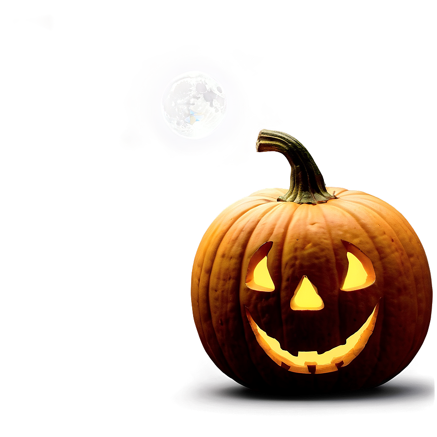Jack O Lantern In Moonlight Png Cam19 PNG