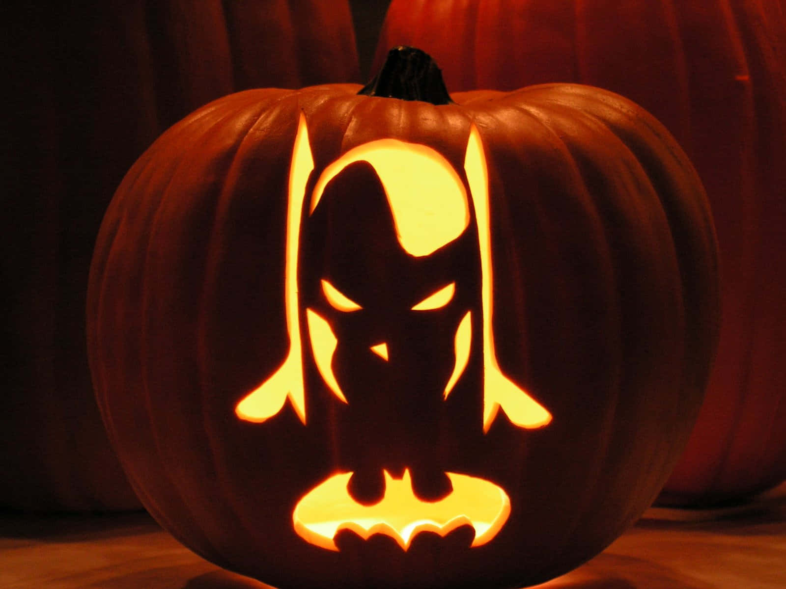 A Uniquely Carved Pumpkin: A Friendly Jack-O'-Lantern