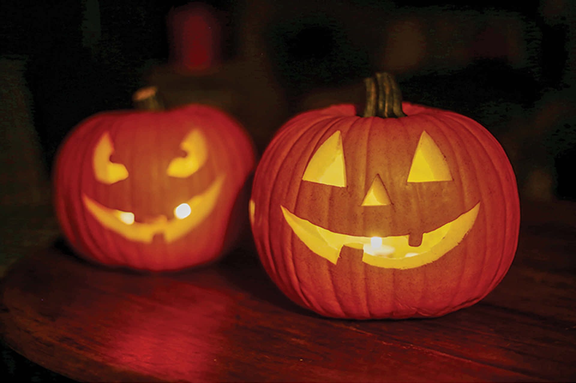 "A Traditional Carved Jack-o'-Lantern Just In Time for Halloween"