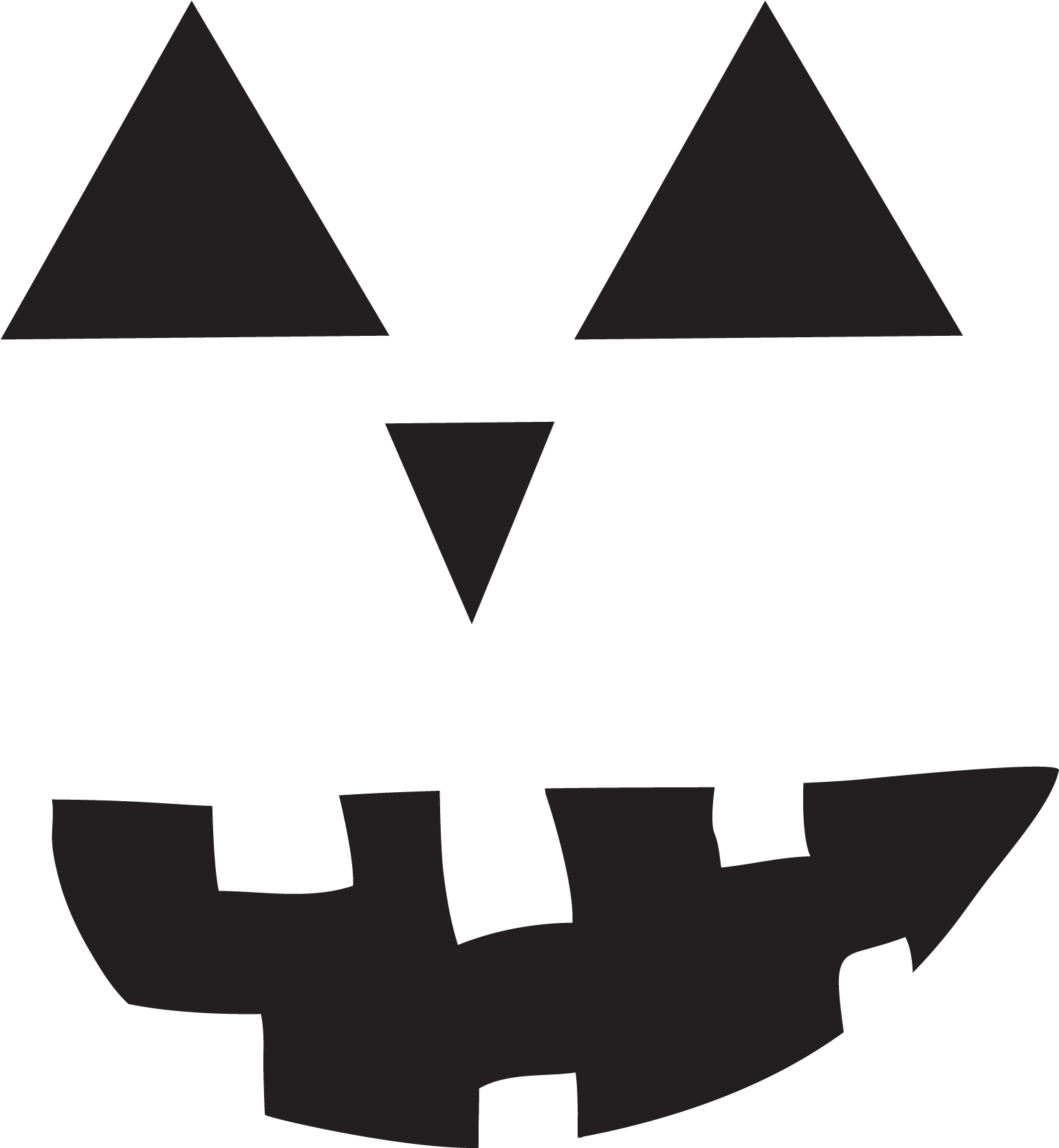 Jack O Lantern Silhouette PNG