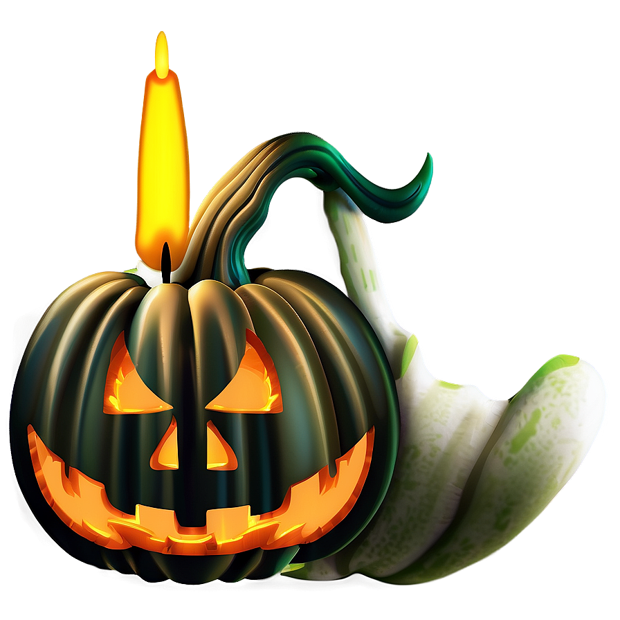 Jack O Lantern With Candle Png 61 PNG