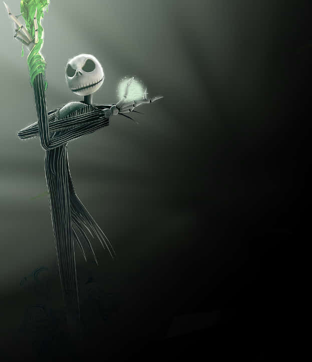 "Jack Skellington's frightful and delightful journey to become Santa Claus"