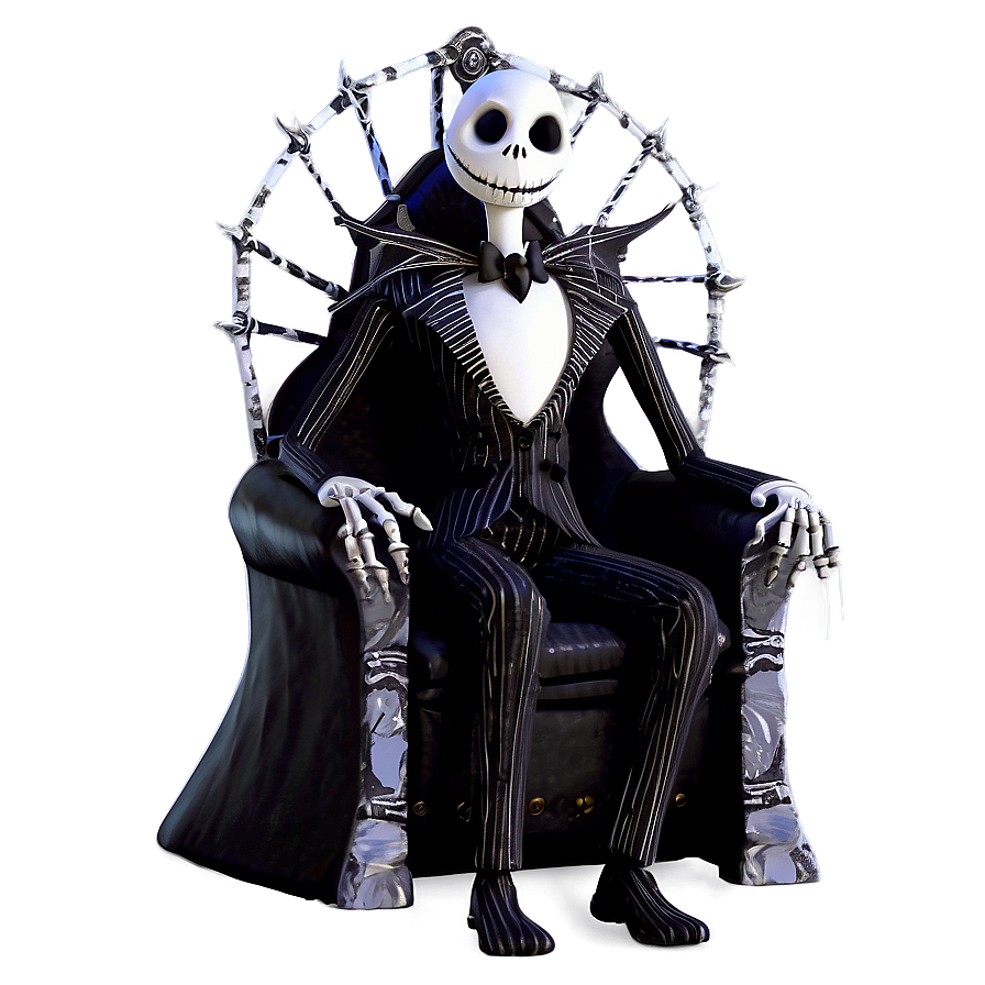 Jack Skellington Throne Png Ncc54 PNG