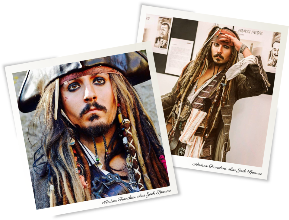 Download Jack Sparrow Cosplay Portraits | Wallpapers.com