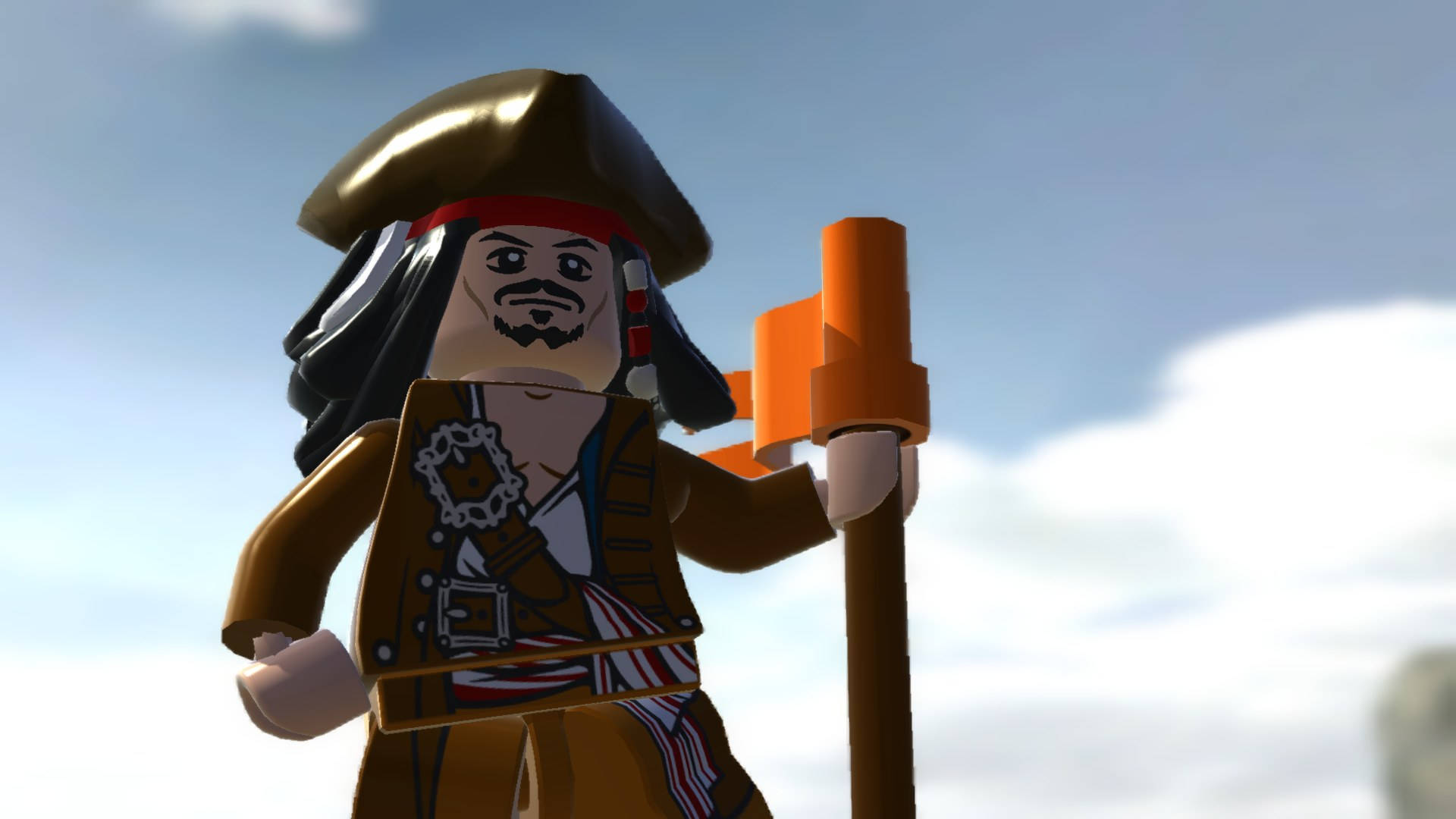 Jack Sparrow Lego Video Game Wallpaper