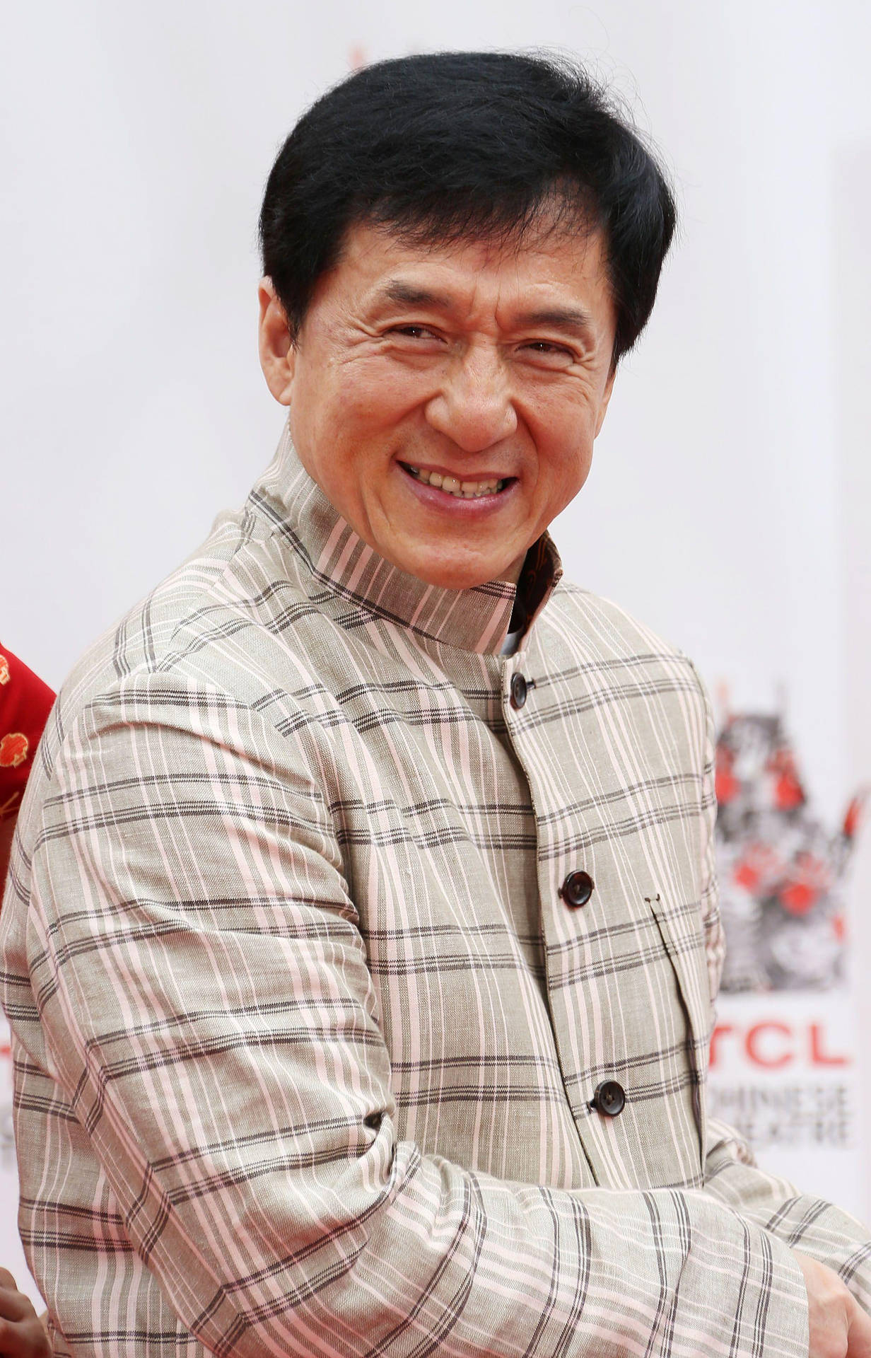 Jackie Chan hånd og fodspor ceremoni tapet Wallpaper