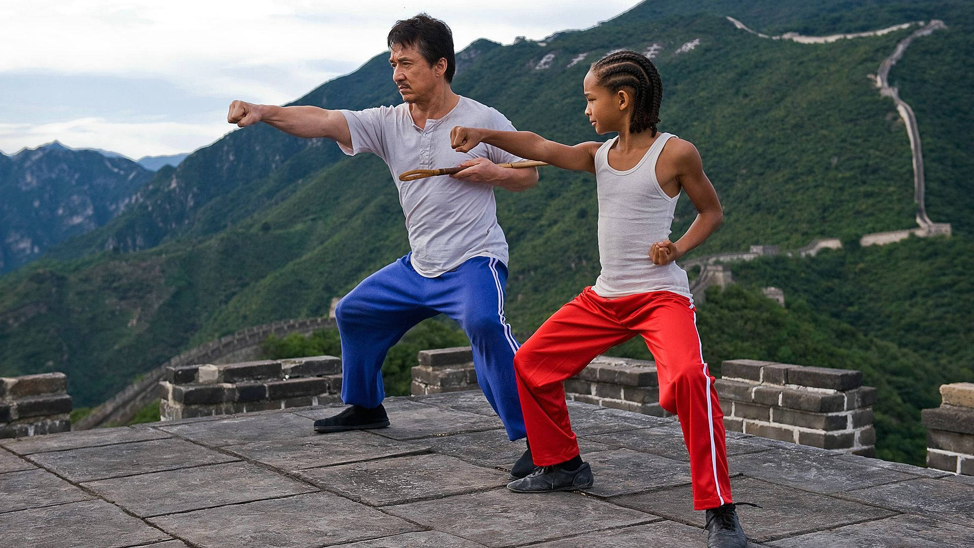 Download Jackie Chan Teaching Karate Wallpaper 