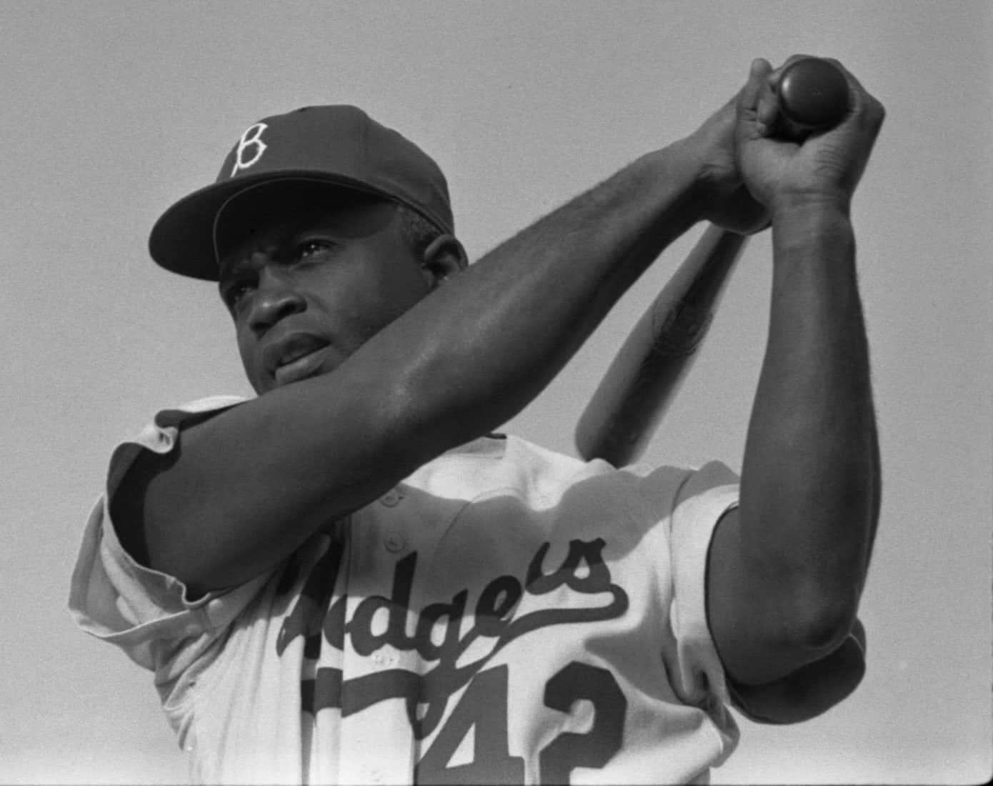 Baseball legend, Jackie Robinson