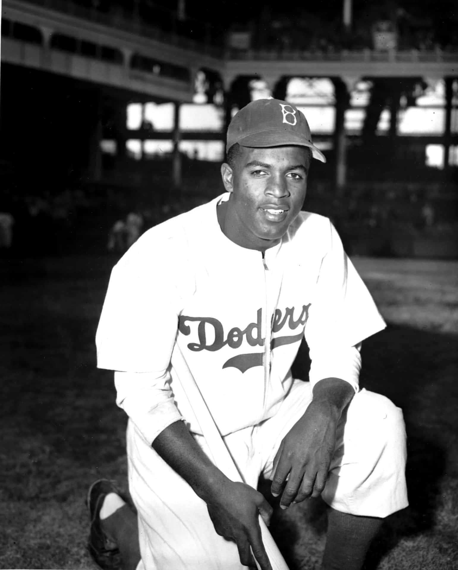 Legendary Baseball Player Jackie Robinson