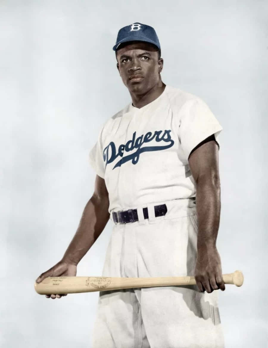 Jackie Robinson at the Field