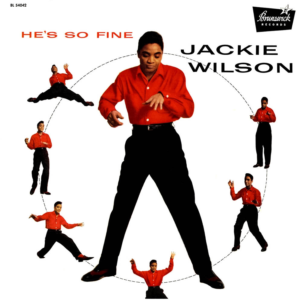 Jackie Wilson amerikansk sanger dansende funk tapet Wallpaper