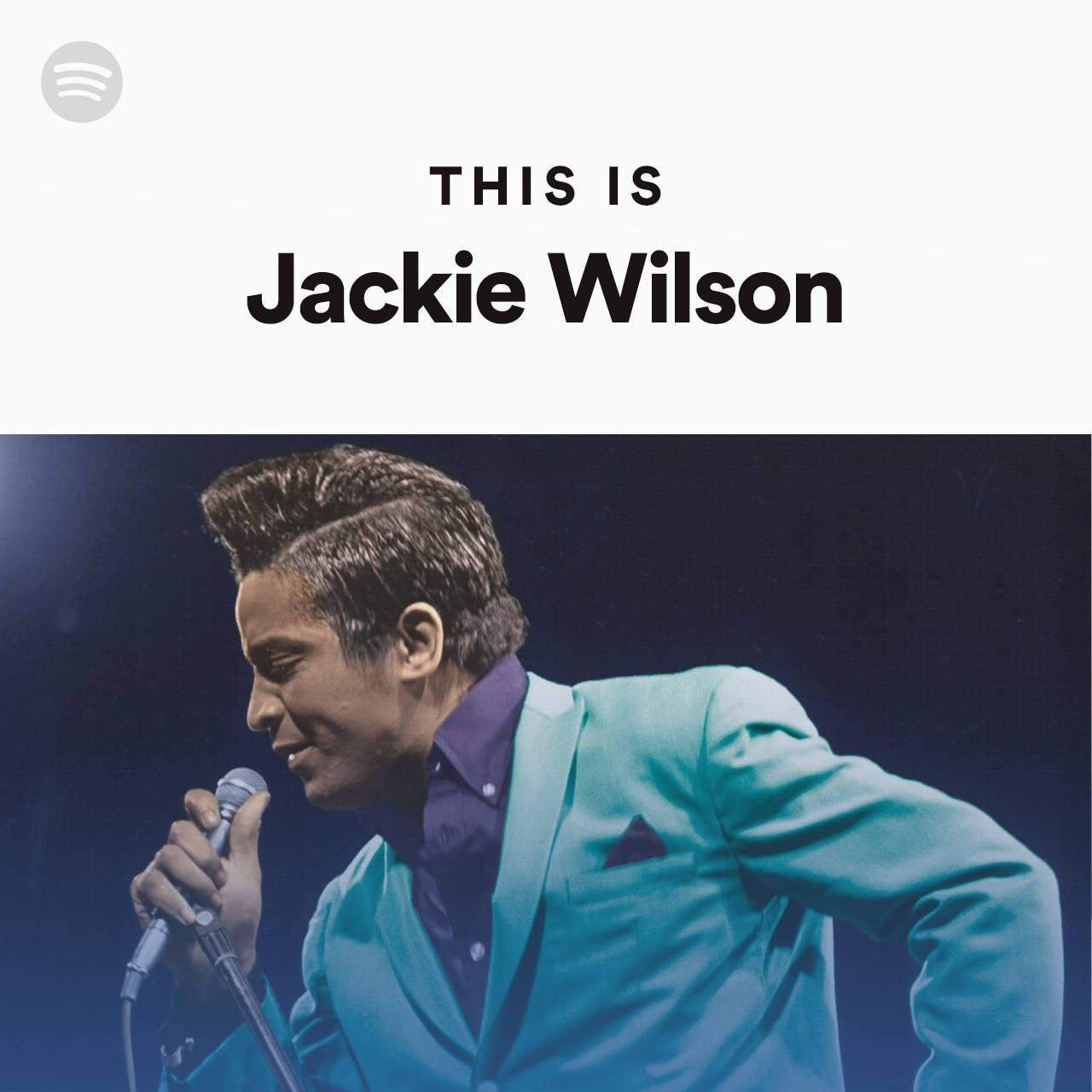 Jackie Wilson American Singer Spotify Playlist Cover Wallpaper