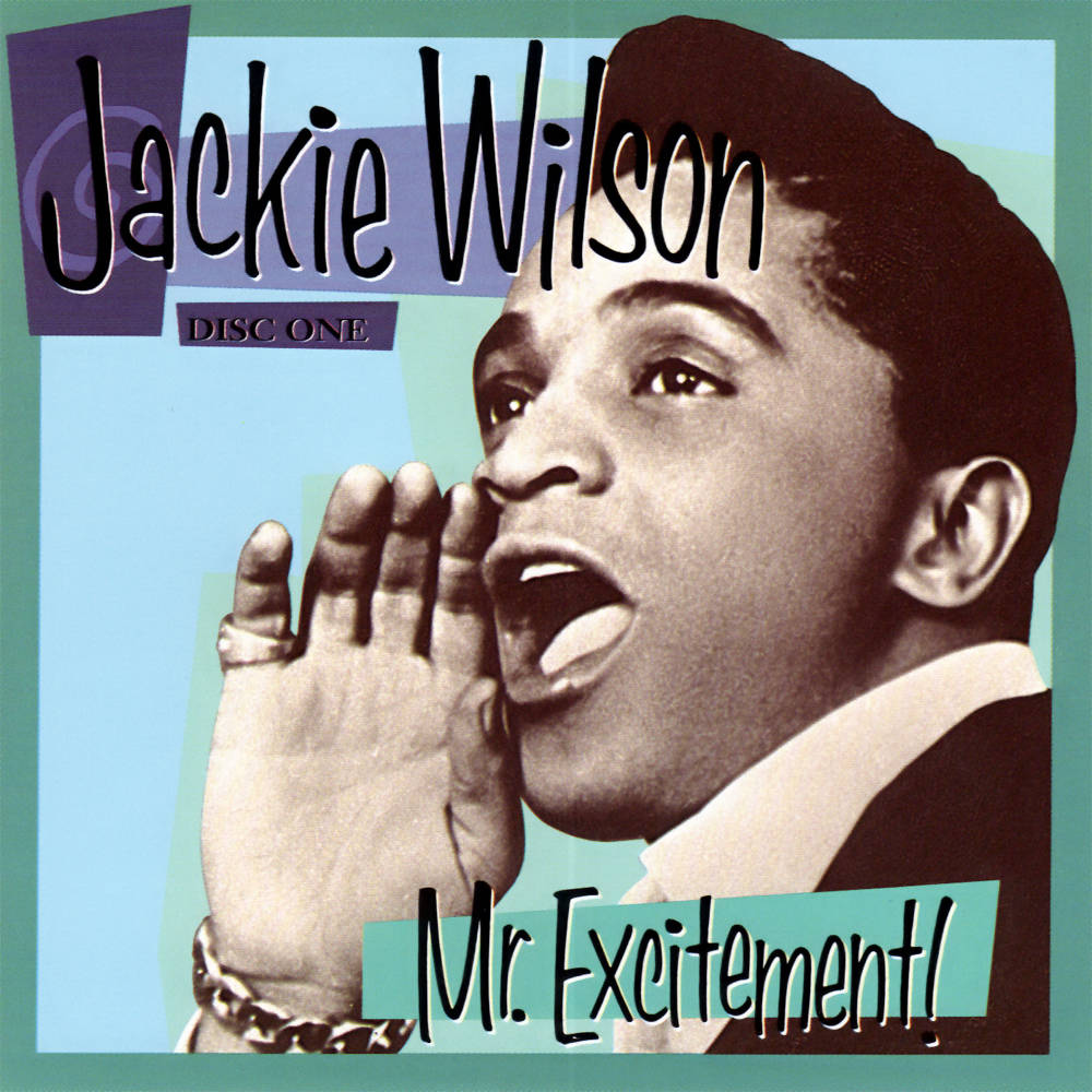 Jackie Wilson Mr. Excitement Amerikansk Sangskriver og Sangskriver Tapet Wallpaper
