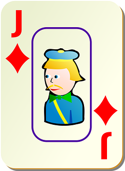Jackof Diamonds Playing Card PNG