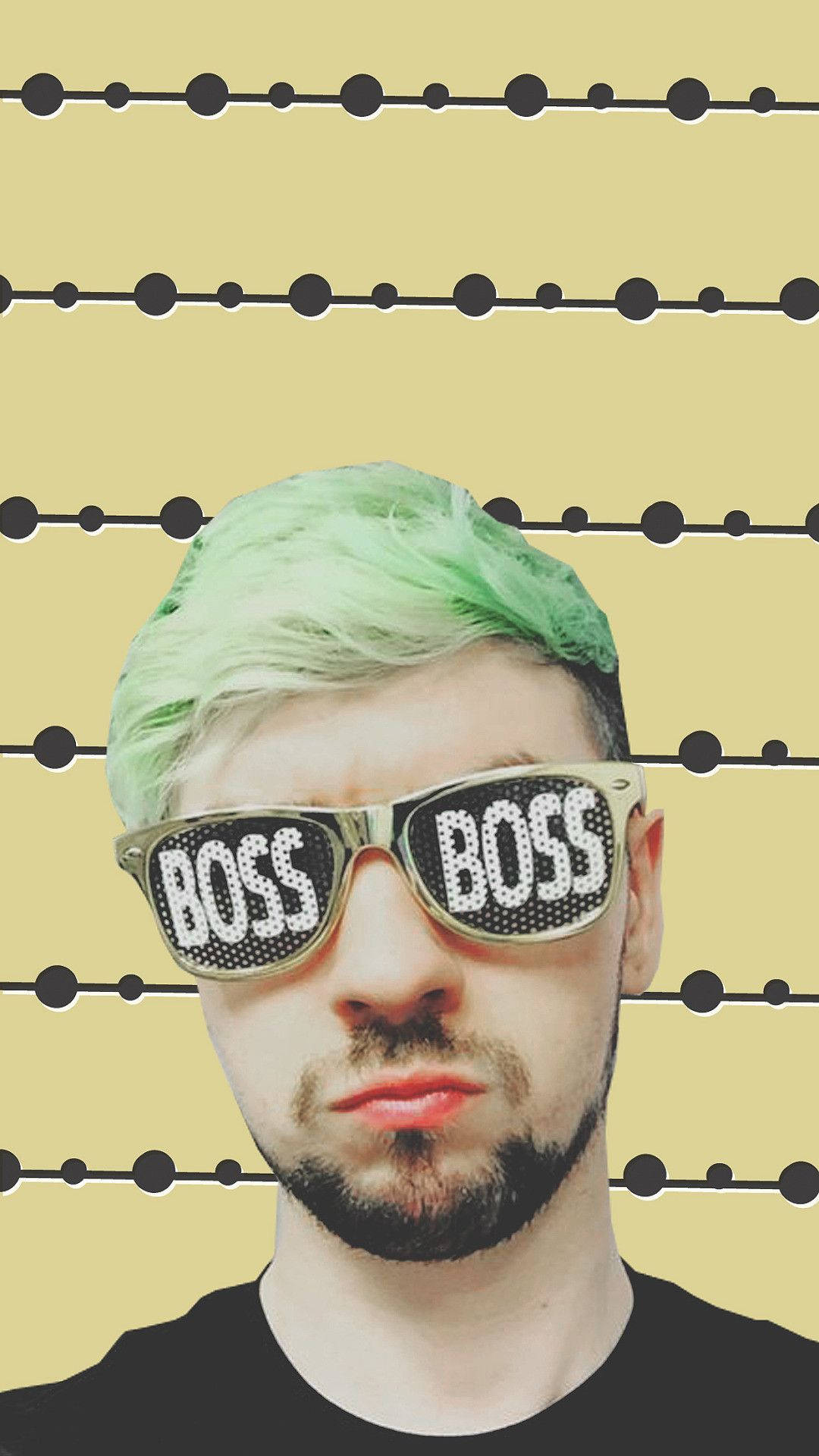 Jacksepticeye Boss Briller Wallpaper