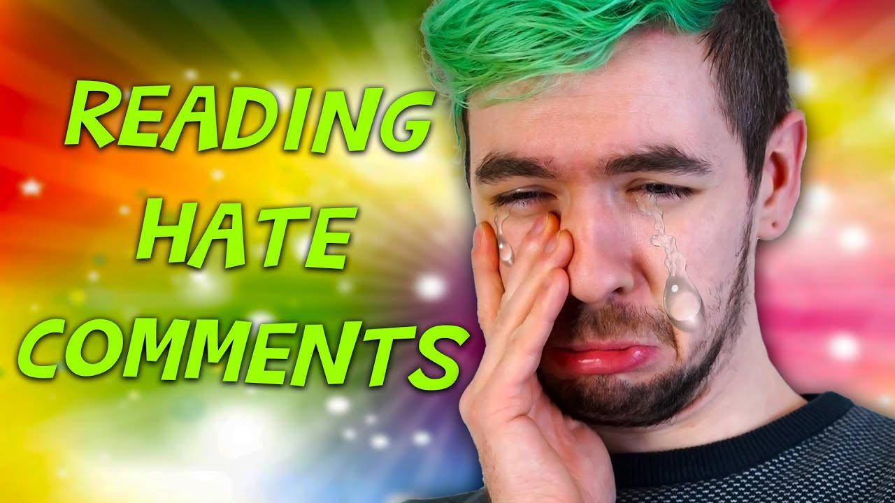 Jacksepticeye Reading Hate Comments Wallpaper