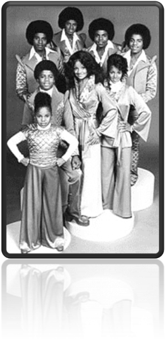 Jackson Family Vintage Portrait PNG