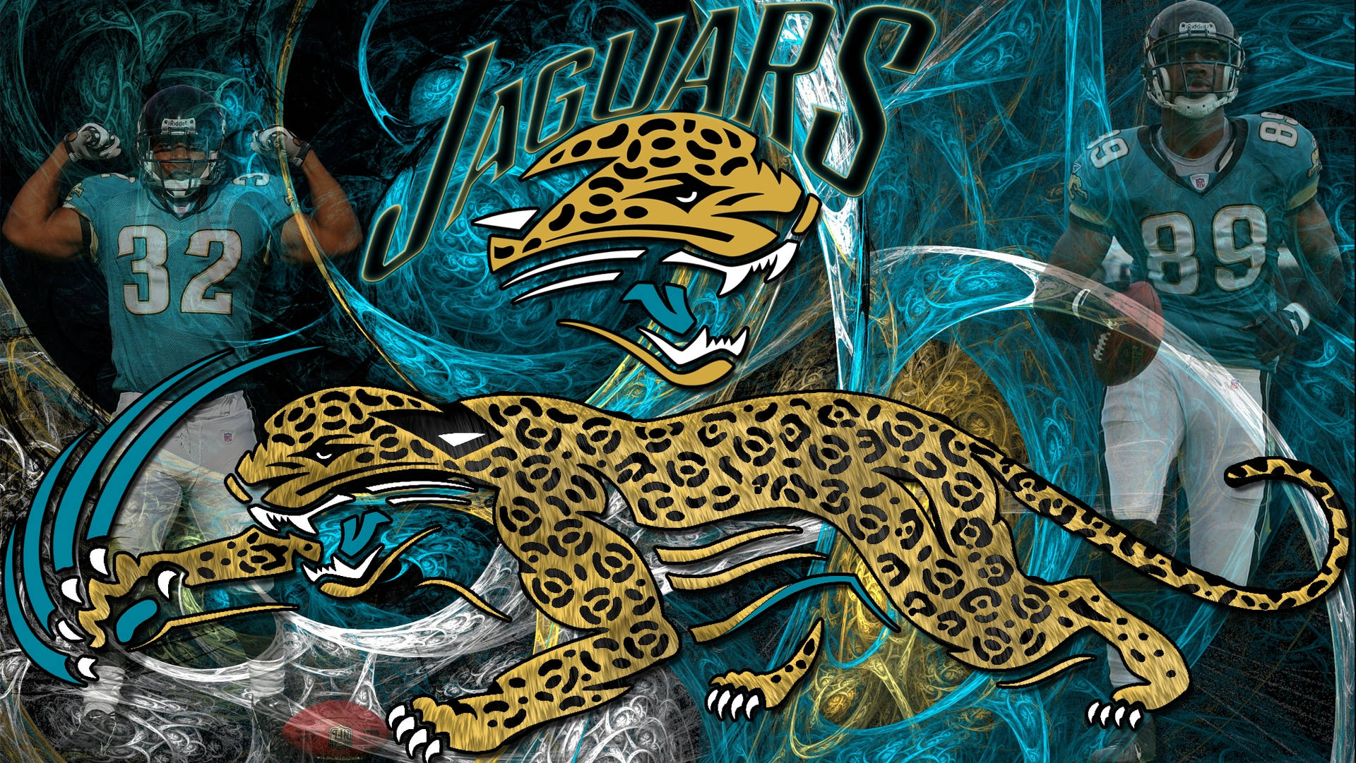 Jacksonville Jaguar Animal Art Wallpaper