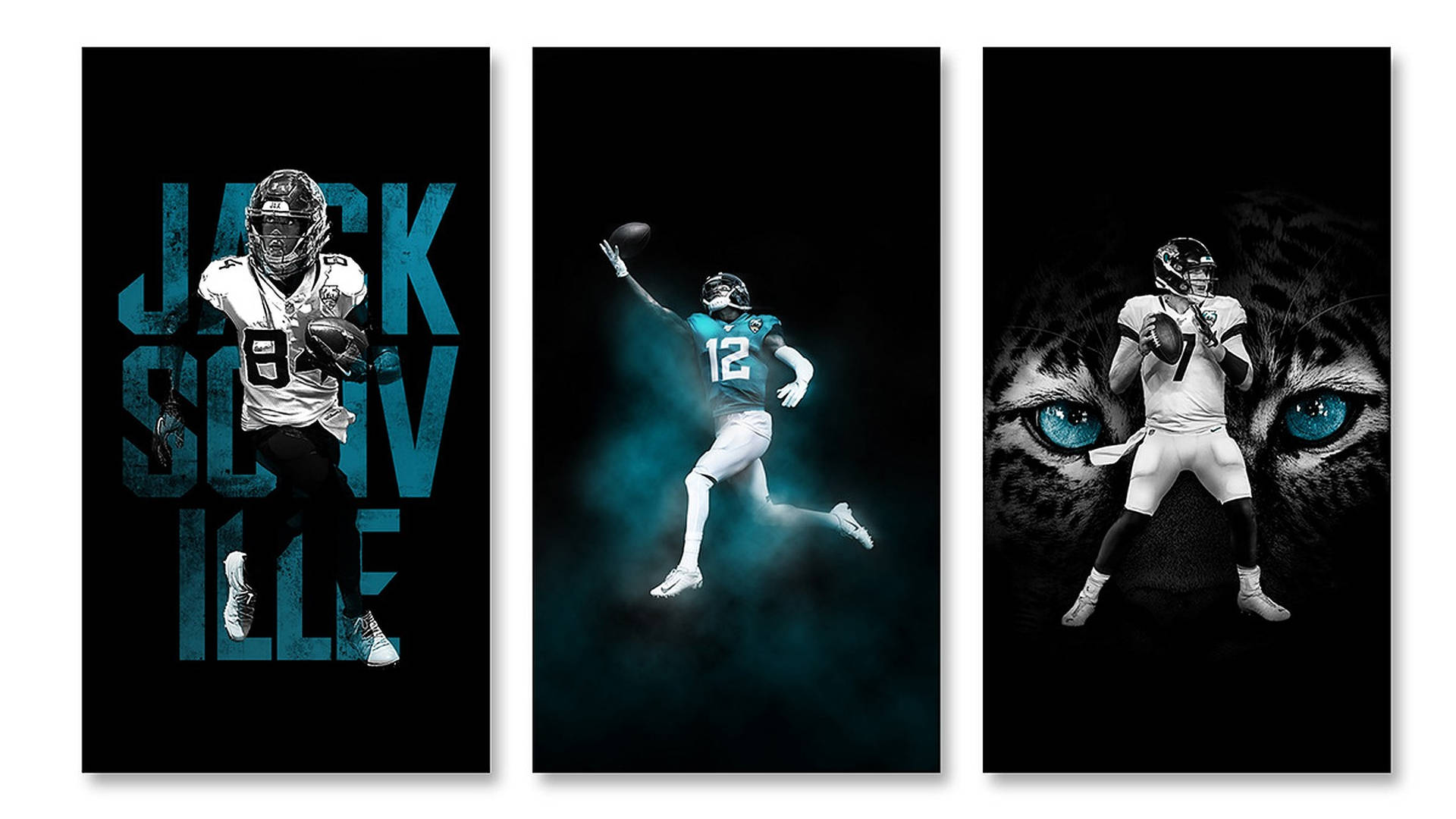 Jacksonville Jaguars Collage Wallpaper