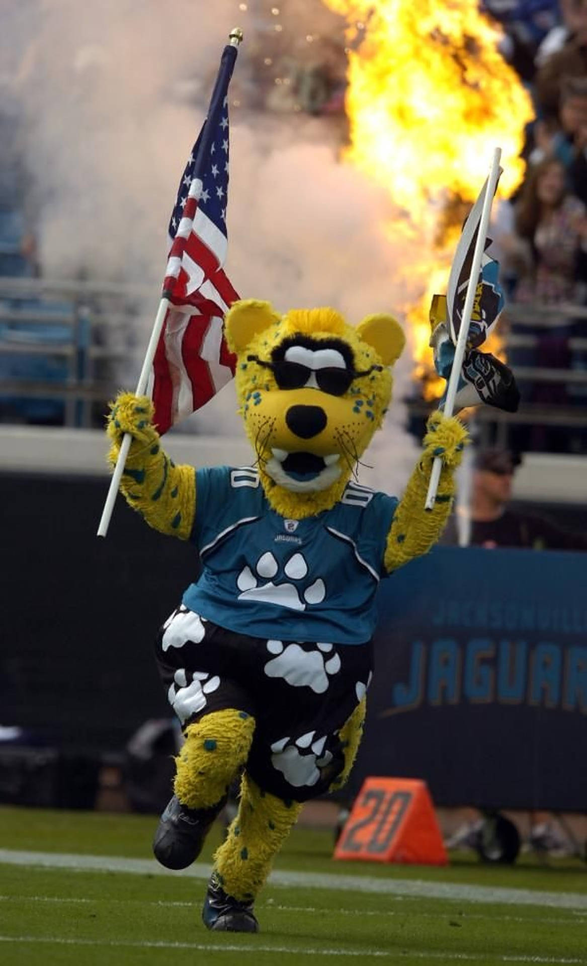 Jacksonville Jaguars Football Mascot Wallpaper