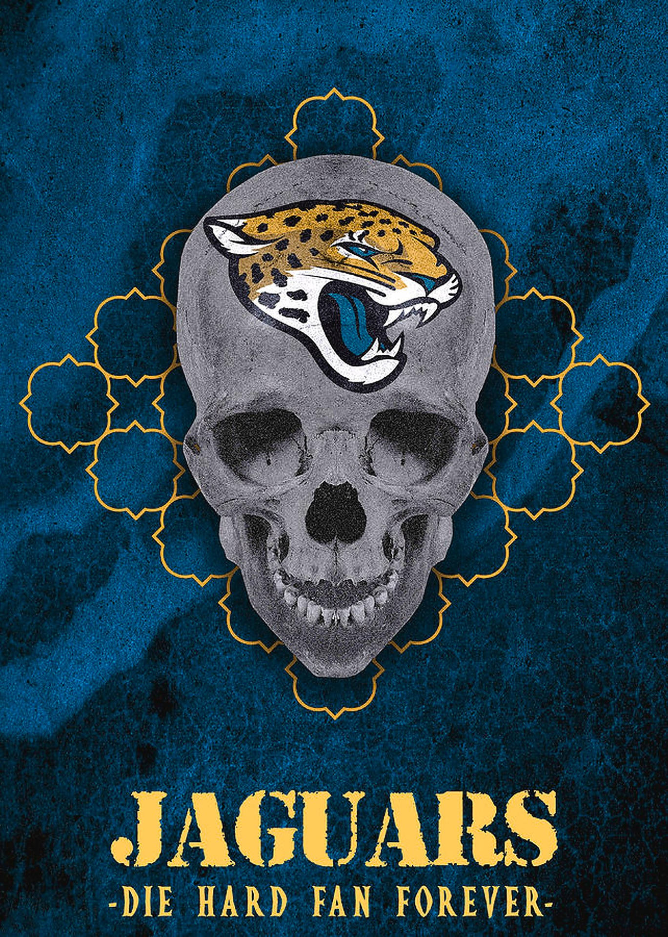 Esqueletode Los Jacksonville Jaguars. Fondo de pantalla