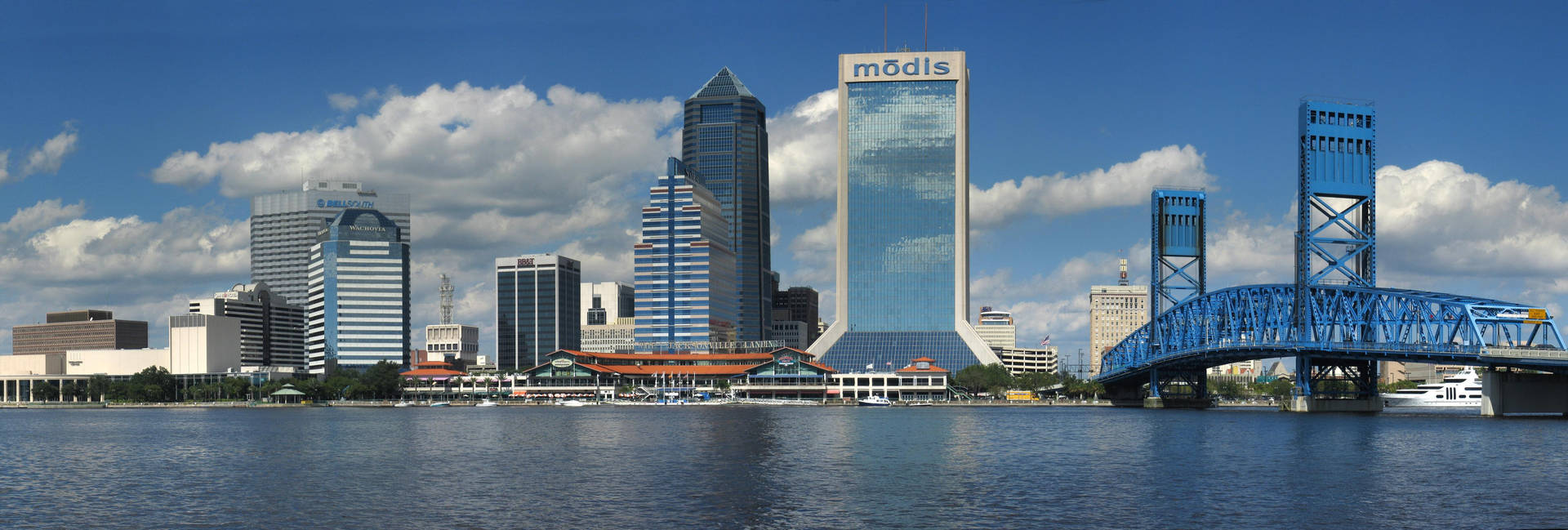 Jacksonville Modis Afternoon Skyline Wallpaper